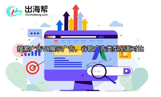 搜索广告VS展示广告，谷歌广告类型全面对比